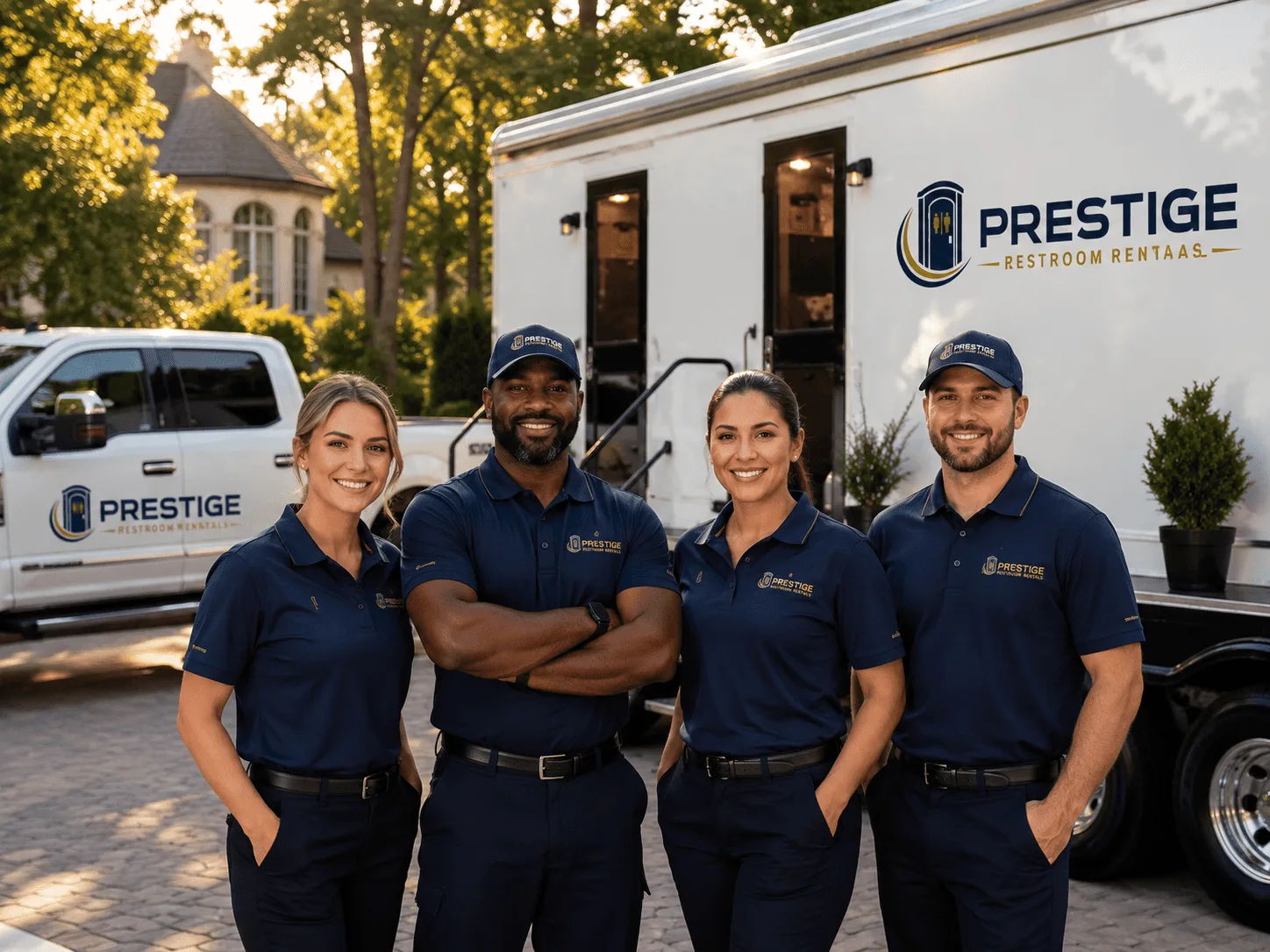 Trusted Luxury Portable Restrooms company in Schwertner, TX